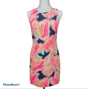 Lilly Pulitzer Perla Indigo Queen Conch Dress XS